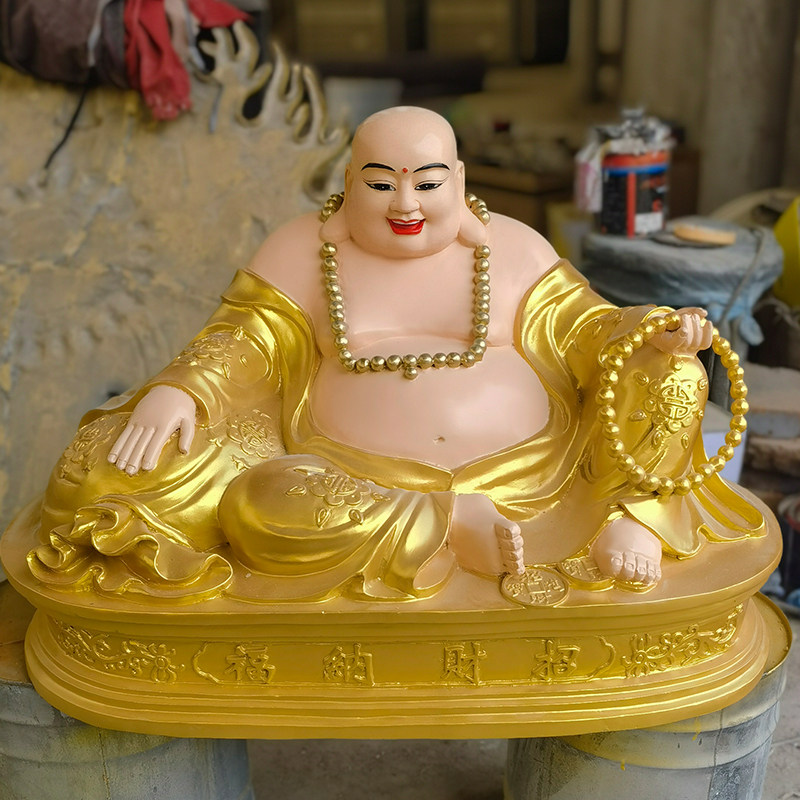 大型释迦牟尼佛像定制阿弥陀佛药师佛三宝佛铜雕神像寺庙寺院供奉