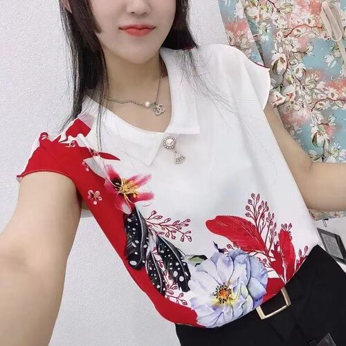 早春娃娃领显瘦百搭女衬衫