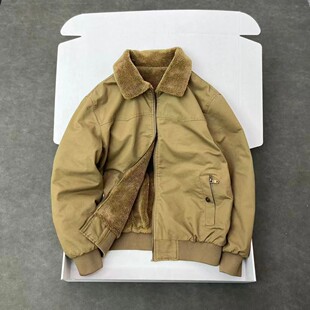 陆海潮男甄选美单空军飞行服秋冬加绒加厚夹克双面穿休闲保暖外套