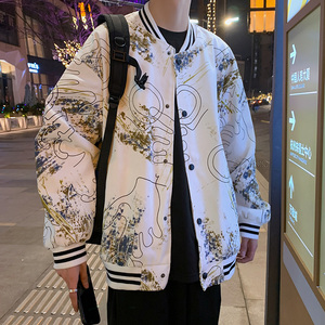 XZ201---2春装新款棒球服夹克宽松男女外套B667 P90图片