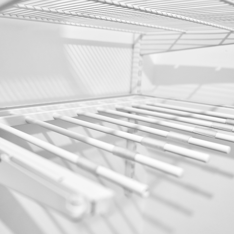 三个房间金属衣柜抽拉裤架