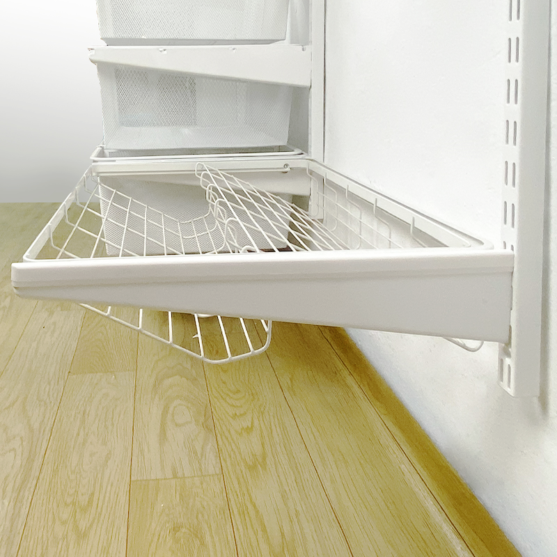 三个房间金属衣柜抽拉鞋架