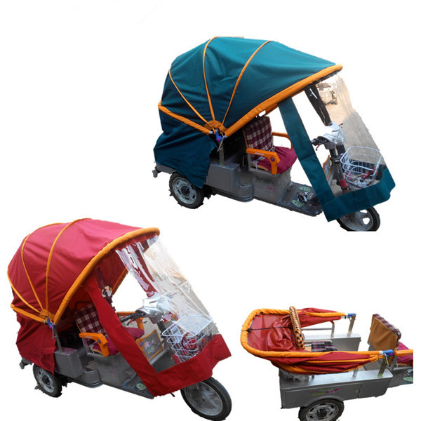 电动防雨车蓬配件车棚