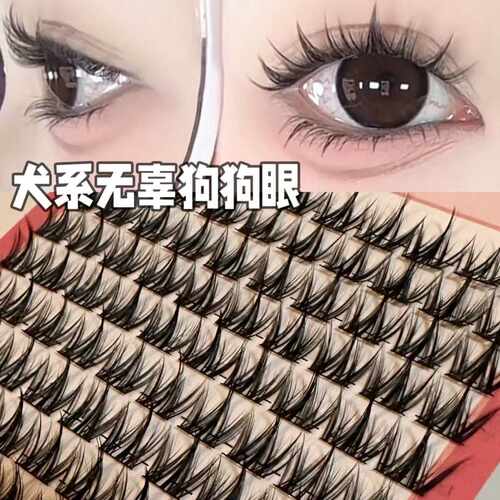 大容量狗狗犬系假睫毛浓密自然