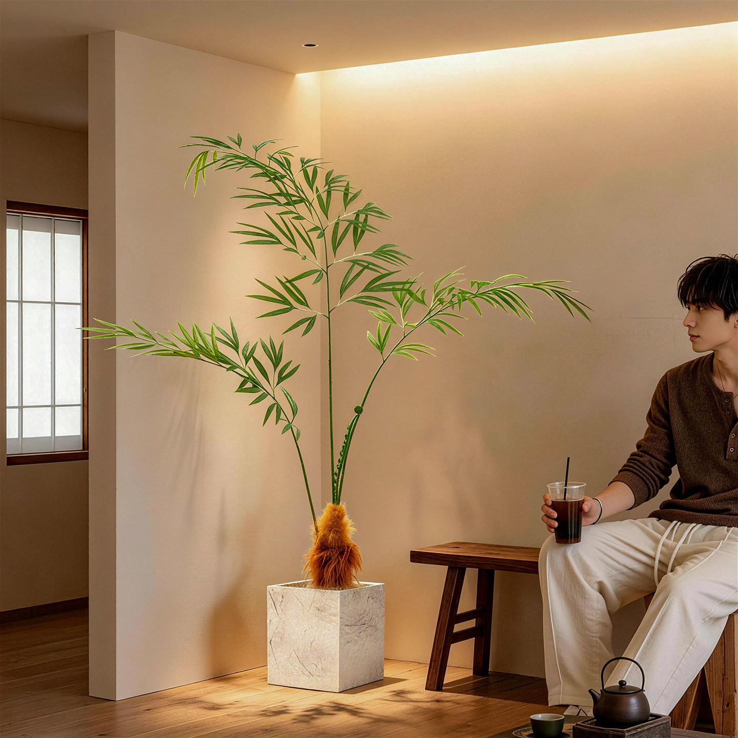 【懒人福音】免打理仿真绿植摆件