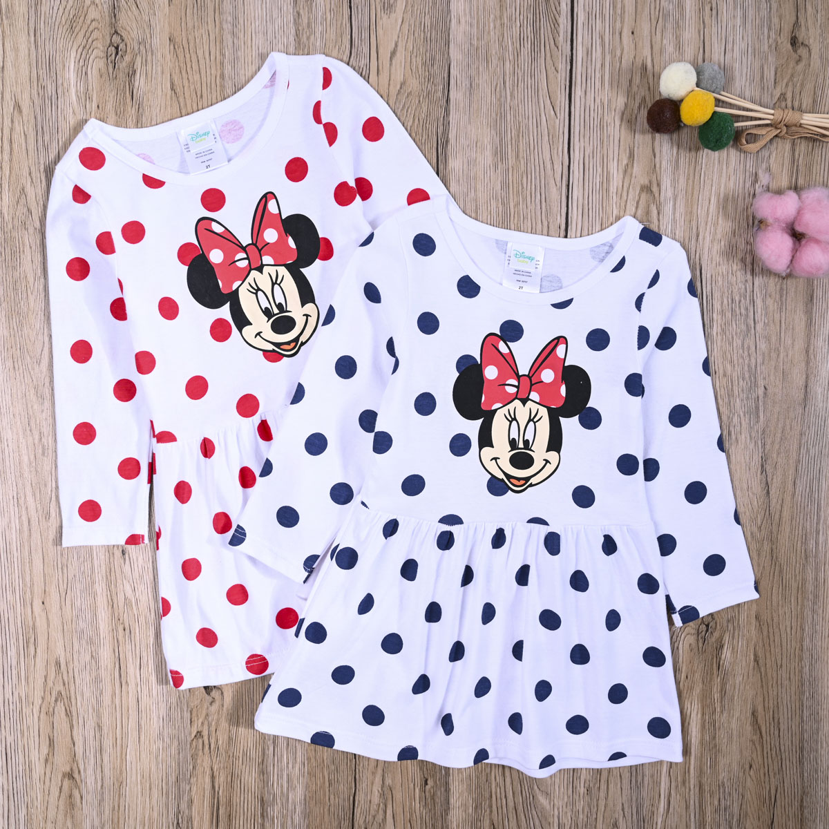 外贸欧美女宝春秋纯棉长袖连衣裙子女童可爱休闲卡通圆领公主裙