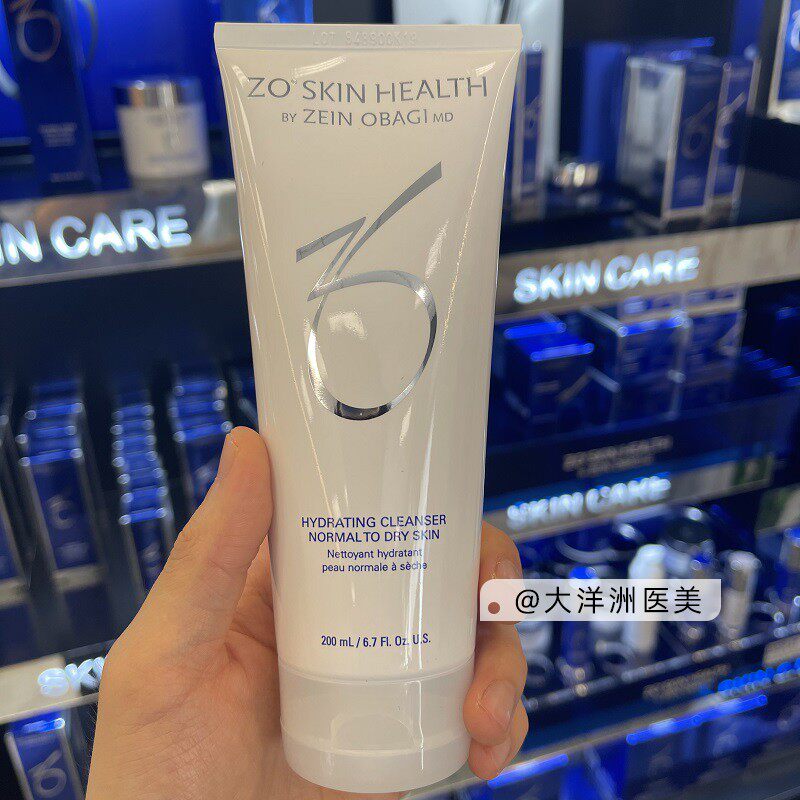 ZO Skin Health水活洁面乳 200ml双效洗面奶中性干性敏感皮肤