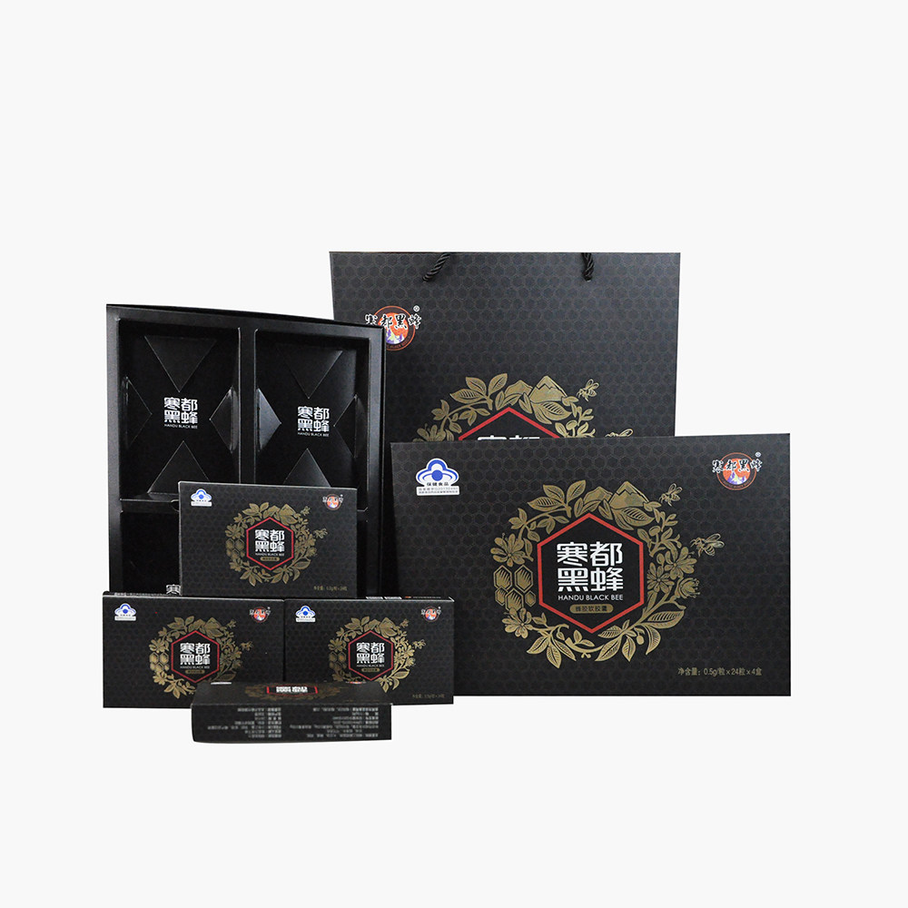 东北黑蜂蜂胶软胶囊天然原胶提高蜂胶