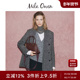 Mila Owen秋冬通勤气质羊毛混纺双排扣西装 外套09WFJ245190