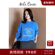 Mila Owen25秋冬新品 百搭复古做旧印花学院风纯棉卫衣09WCT254158