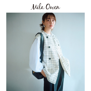 新款 Mila Owen 24年春夏季 气质优雅小香风马甲外套女09WFV241005