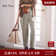 休闲裤 Mila Owen春夏简约通勤高腰显瘦锥形烟管西装 09WFP231086