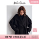 Mila 优雅纯色羊毛混纺双面呢浴袍大衣09WFC255107 Owen25秋冬新品