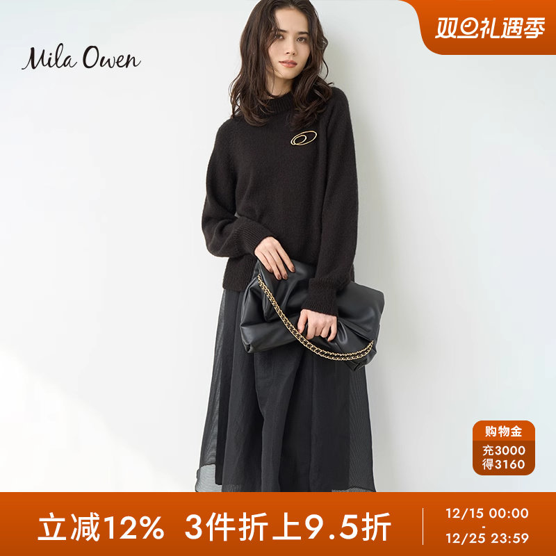 MilaOwen毛茸茸针织套装