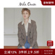 Mila Owen秋冬通勤气质百搭双排扣翻领西装 外套09WFJ245906