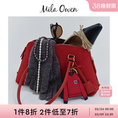 手套09WGG255557 保暖马海毛羊毛混纺长袖 Mila Owen25秋冬新品