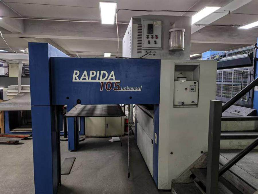 5月22日哈尔滨高宝1050印刷机一台（型号：ra105-4）网络拍卖公告