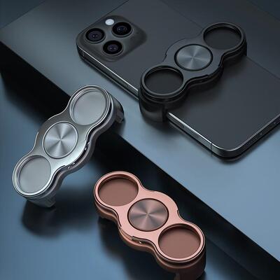 手机双三环支架懒人卡扣旋转金属便携可折叠便携式式通用神器w