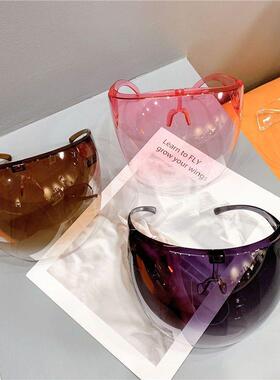 爆款防风面罩骑面罩防雾防飞虫防尘防唾液打磨防飞溅防油防护镜m