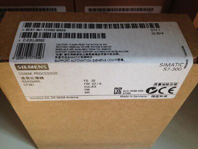 1P6ES7341-1CH02-0AE0正品CP 341通讯处理器带有 RS422/485 接口
