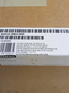 西门子6AV2125-2DB23-0AX0全新KTP400F 6AV21252DB230AX0现货包邮