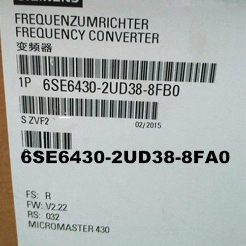 西门子1P6SE6430-2UD38-8FB0全新MICROMASTER4306SE64302UD388FB0