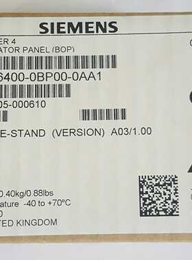 原装1P6SE6400-0BP00-0AA1全新正品基础操作面板6SE64000BP000AA1