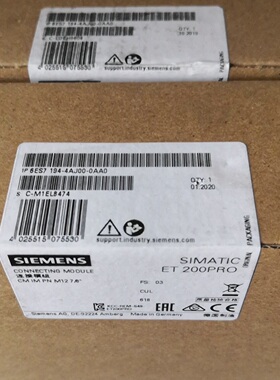 6ES71944AJ000AA0西门子全新原装