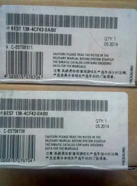 原装1P6ES7138-4CF42-0AB0正品电源模块PROFISAF6ES71384CF420AB0