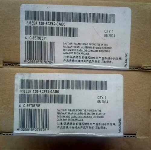 原装1P6ES7138-4CF42-0AB0正品电源模块PROFISAF6ES71384CF420AB0