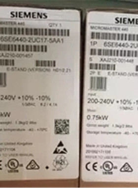 原装1P6SE6440-2UC17-5AA1全新正品440 无滤波器6SE64402UC175AA1