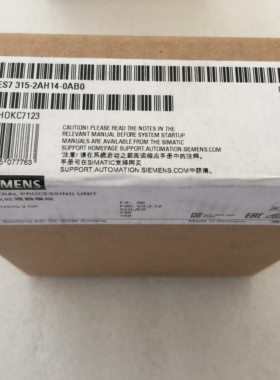 原装1P6ES7315-2AH14-0AB0正品CPU含有 MPI 接口6ES73152AH140AB0