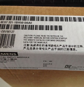 原装1P6ES7321-1BH50-0AA0正品数字输入 SM 321 6ES73211BH500AA0