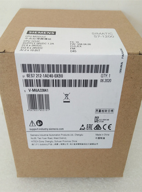 西门子1P6ES7212-1AE40-0XB0原装正品6ES72121AE400XB0全新现货