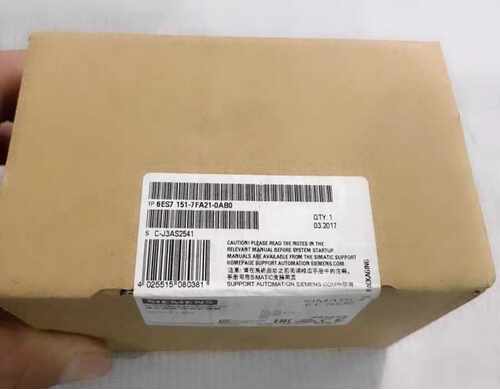 1P6ES7151-7FA21-0AB0全新原装192KB 工作存储区6ES71517FA210AB0