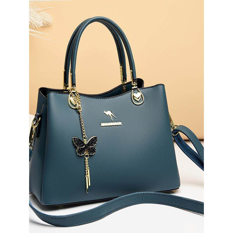 头层牛皮真皮大容量女包手提包2025新款时尚高级感斜挎包简约百搭