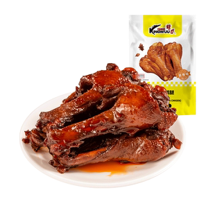 精武鸭腿鸭翅根开袋即食熟食办公室解馋休闲小零食