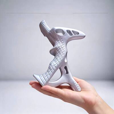 3D打印超轻镂空手柄鲨鱼鳍款