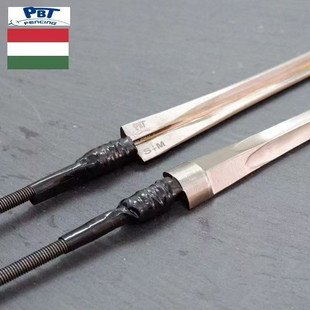 击剑器材匈牙利进口pbt超轻防锈普钢儿童重剑条花剑条配allstar头