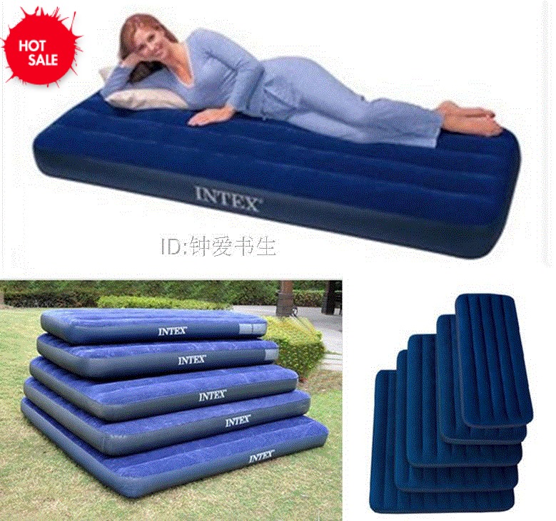 充气床Intex  Single Size Downy Air Bed Inflatable Mattress
