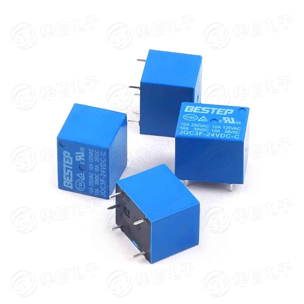BESTEP T73 3.3v5v12v24v 继电器 蓝色
