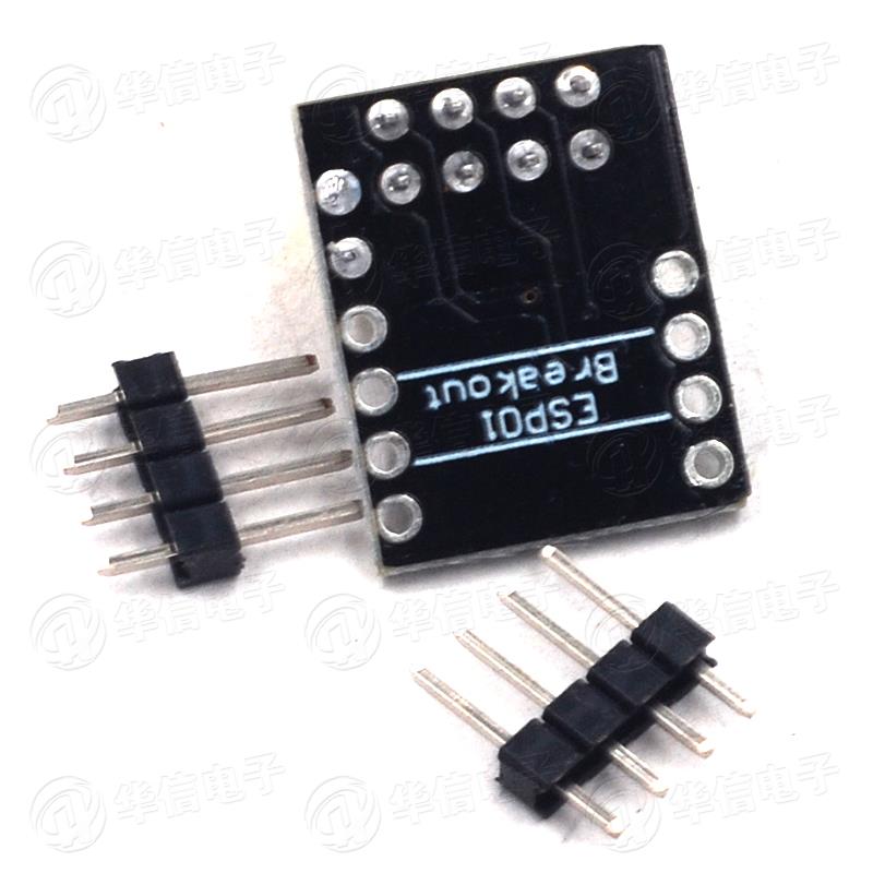 ESP01/01S转接板面 面包板配接器ESP8266 ESP01 ESP01S 无焊