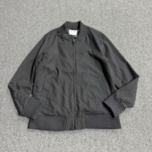 意大利品牌 拉链夹克外套 男春秋休闲简约精致小立领软料舒适长袖