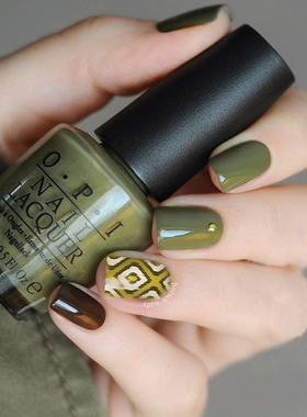 OPI指甲油女2026夏天新色抹茶牛油果绿色系显白免烤快干脚趾美甲