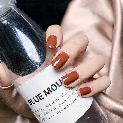 OPI指甲油显白焦糖咖啡色