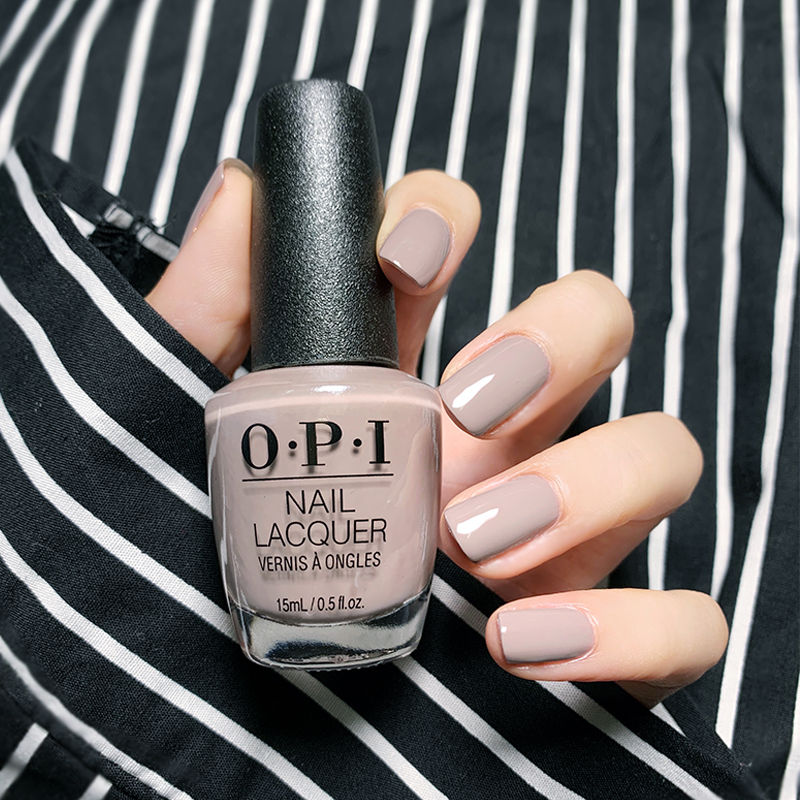 美国OPI指甲油I53秋冬典雅浅奶茶