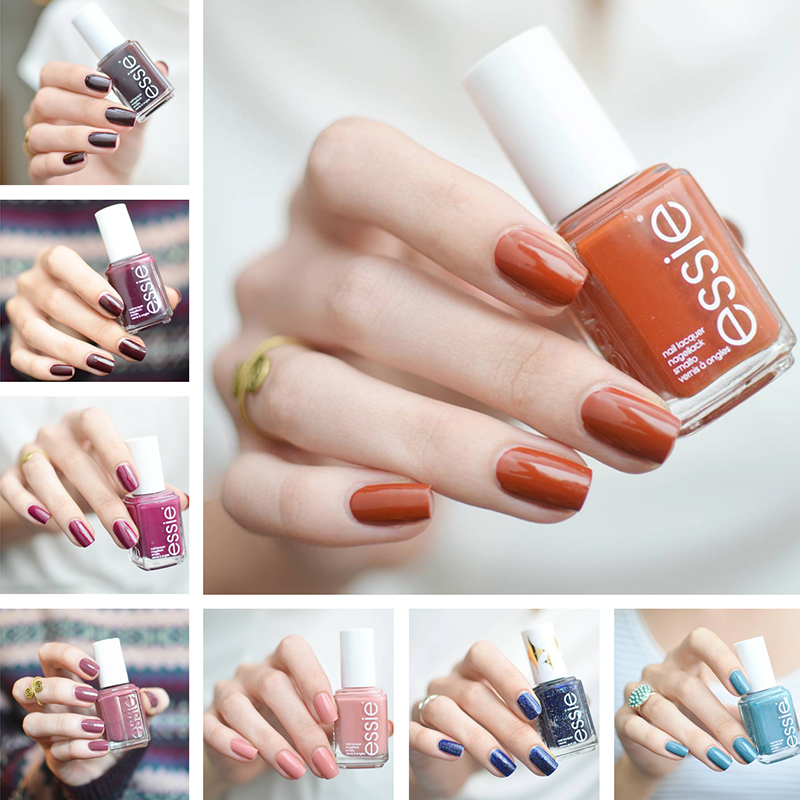 ESSIE指甲油2025网红色免烤快干