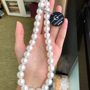 ROYAL珠宝澳白珍珠项链直径12 15.2mm日常佩戴送老婆长辈节日礼物