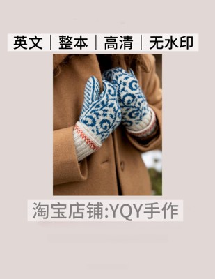 英文文字 2538 Laine棒针编织帽子袜手套52Weeks Of Accessories