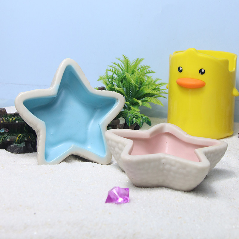 海星寄居蟹粮食碗盆小宠物